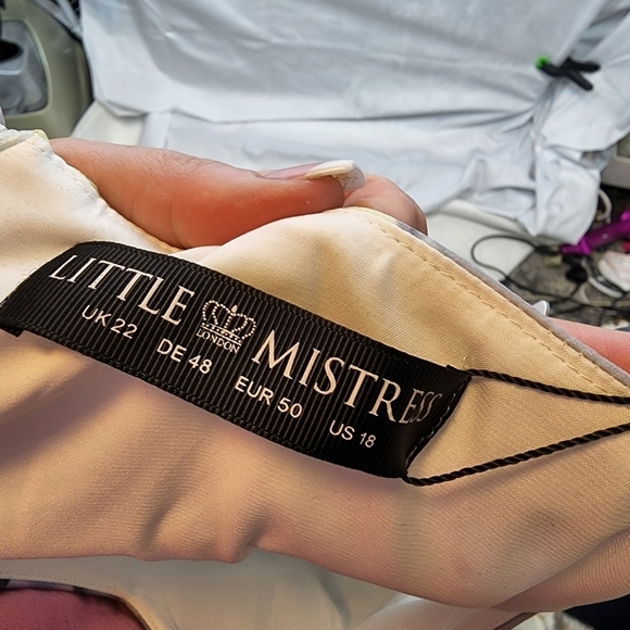 NWT little mistress fit and flare floral dress - Picture 2 of 16